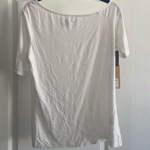 Halogen White Blouse SZ M